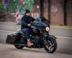 Thunderbike Zip Hoodie Flying Spark Plug Schwarz/grau -Harley Davidson Store 19 40 1281v 2