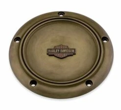 Harley Davidson Brass / Messing Derby Deckel
