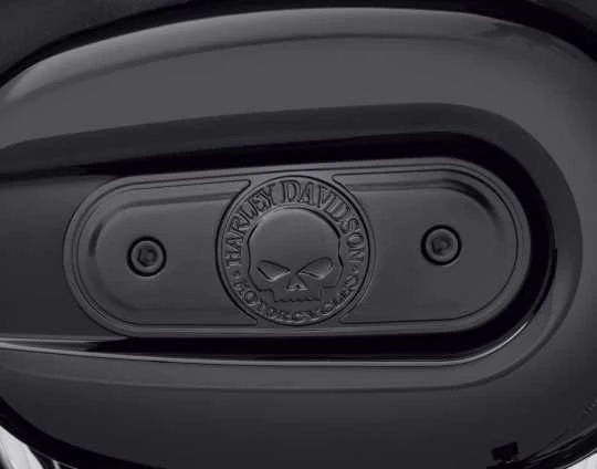 Harley Davidson Luftfilter-Zierblende Willie G Skull Schwarz 2 Harley Davidson Luftfilter-Zierblende Willie G Skull Schwarz – Bild 2