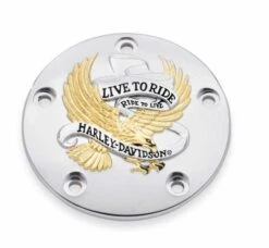 Harley Davidson Timer Deckel Live To Ride Gold