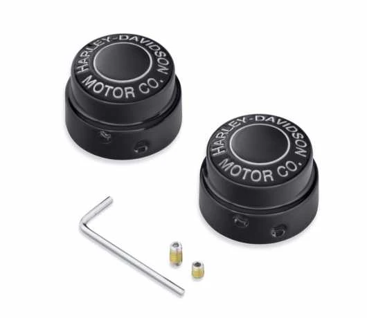 Harley Davidson H-D Motor Co. Achscover Vorne Schwarz 1 Harley Davidson H-D Motor Co. Achscover Vorne Schwarz