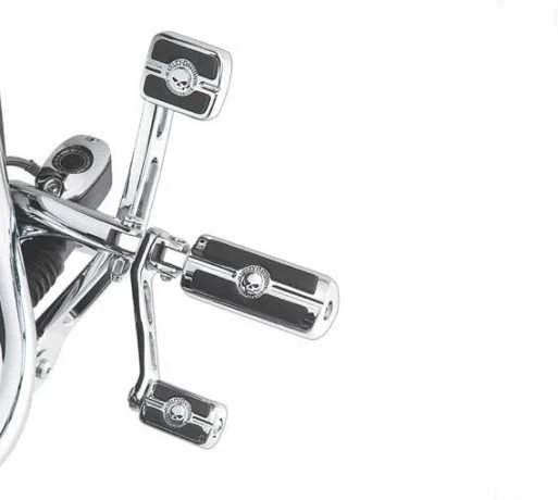 Harley Davidson Willie G. Skull Fußrasten 3 Harley Davidson Willie G. Skull Fußrasten – Bild 3