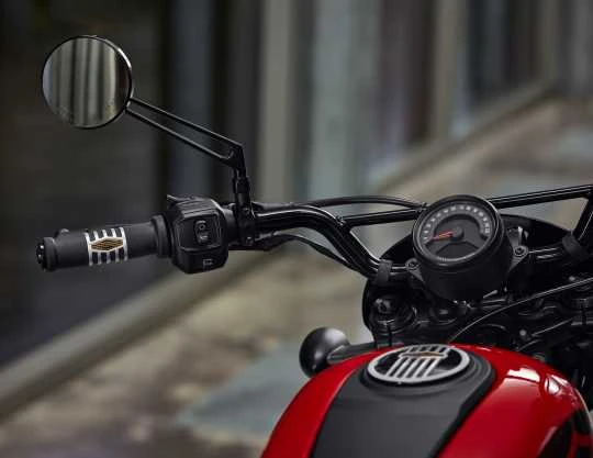 Harley Davidson Tank Medallion '66 Collection Schwarz Cut 3 Harley Davidson Tank Medallion '66 Collection Schwarz Cut – Bild 3