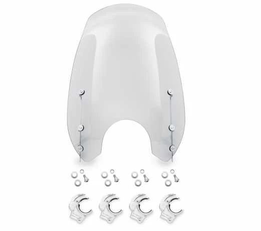 Harley Davidson Wind Splitter Quick-Release Super Sport 19" Windschild, Leicht Getönt & Poliert 1 Harley Davidson Wind Splitter Quick-Release Super Sport 19" Windschild, Leicht Getönt & Poliert