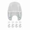 Harley Davidson Wind Splitter Quick-Release Compact Windschild 18" Leicht Getönt & Poliert