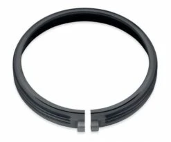Harley Davidson Defiance Scheinwerfer Zierring 5 3/4" Schwarz