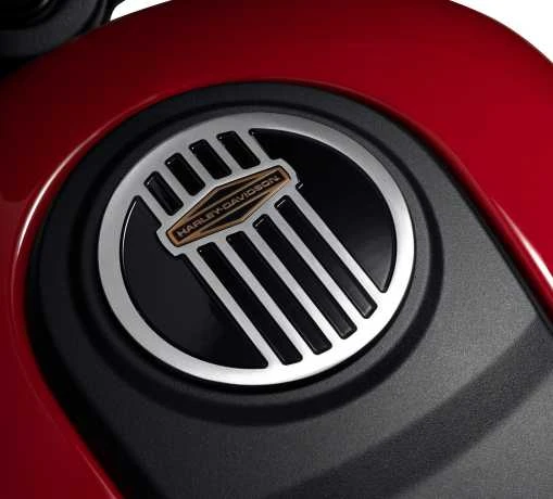 Harley Davidson Tank Medallion '66 Collection Schwarz Cut 2 Harley Davidson Tank Medallion '66 Collection Schwarz Cut – Bild 2