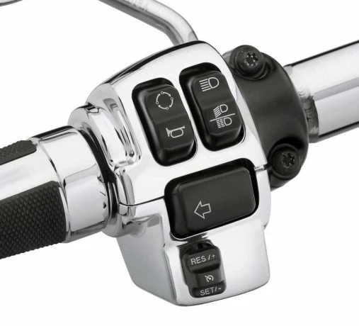 Harley Davidson Schaltergehäuse Kit, Chrom 2 Harley Davidson Schaltergehäuse Kit, Chrom – Bild 2