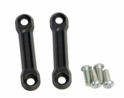 Heckfender Montageblenden Schwarz