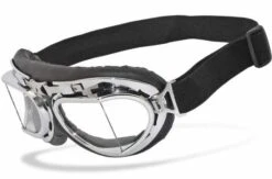 Helly Bikereyes Brille RB-2 Chrom & Klar