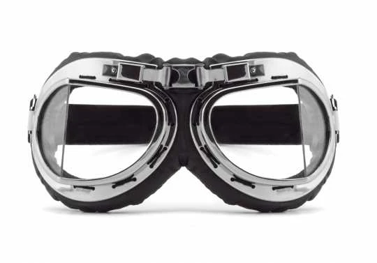 Helly Bikereyes Brille RB-2 Chrom & Klar 3 Helly Bikereyes Brille RB-2 Chrom & Klar – Bild 3