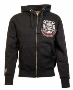 West Coast Choppers Mechanic Zip Hoodie Schwarz
