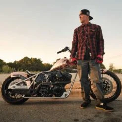 West Coast Choppers Austin Motorrad Hemd Rot/schwarz -Harley Davidson Store 923404v 31