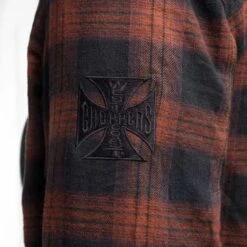 West Coast Choppers Austin Motorrad Hemd Rot/schwarz -Harley Davidson Store 923404v 41