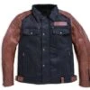 Harley-Davidson Jacke Jester Leder/Armalith Denim