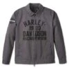Harley-Davidson Racing Work Jacke Dunkelgrau