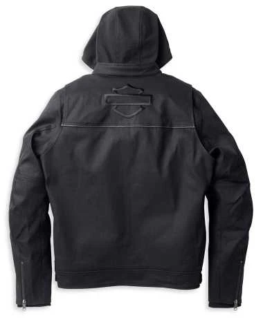 Harley-Davidson 3in1 Jacke Metropolitan Schwarz 2 Harley-Davidson 3in1 Jacke Metropolitan Schwarz – Bild 2