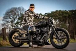 Harley-Davidson Biker Hemdjacke Arterial Karo Schwarz/weiß -Harley Davidson Store 98147 20em 4