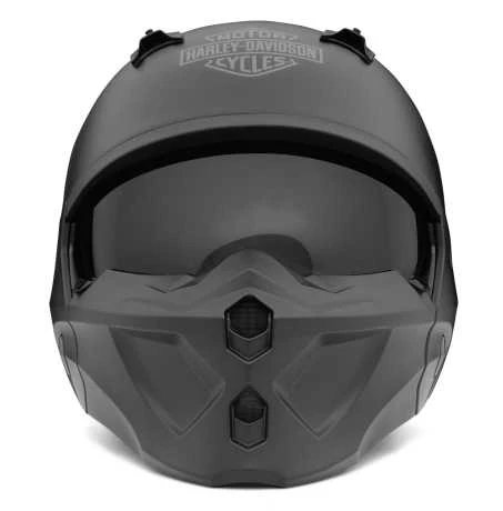 Harley-Davidson Gargoyle Helm X07 2-in-1 Schwarz Matt 4 Harley-Davidson Gargoyle Helm X07 2-in-1 Schwarz Matt – Bild 4
