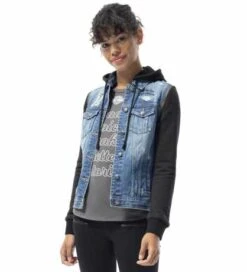 Harley-Davidson Damen Jeansjacke Zip-Off -Harley Davidson Store 98402 20vw 51