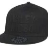 Harley-Davidson Block Script Cap Schwarz