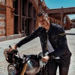 By City Arizona Jacke Blau -Harley Davidson Store by city arizona jacket4