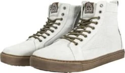 John Doe Neo Motorradschuhe Weiß/braun