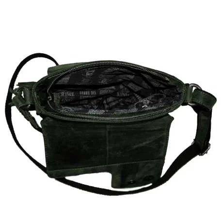 Jack´s Inn 54 Schultertasche Bad Ass Grün 5 Jack´s Inn 54 Schultertasche Bad Ass Grün – Bild 5