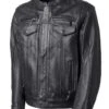 Roland Sands Paramount 74 Lederjacke Schwarz